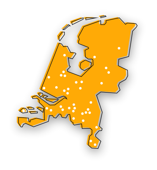 Dakdekker met spoed Nederland locaties